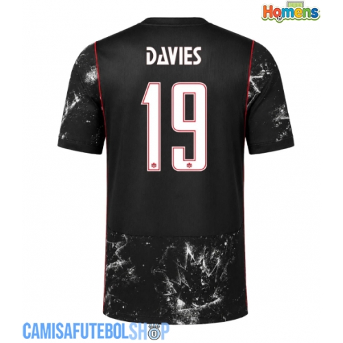 Camisa de time de futebol Canadá Alphonso Davies #19 Replicas 2º Equipamento Mundo 2026 Manga Curta